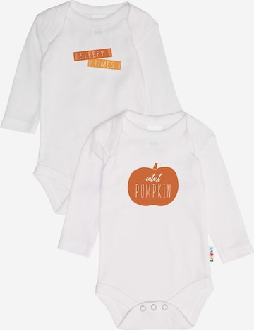 LILIPUT Body 'Cutest Pumpkin Sleepy Times' in Weiß: predná strana