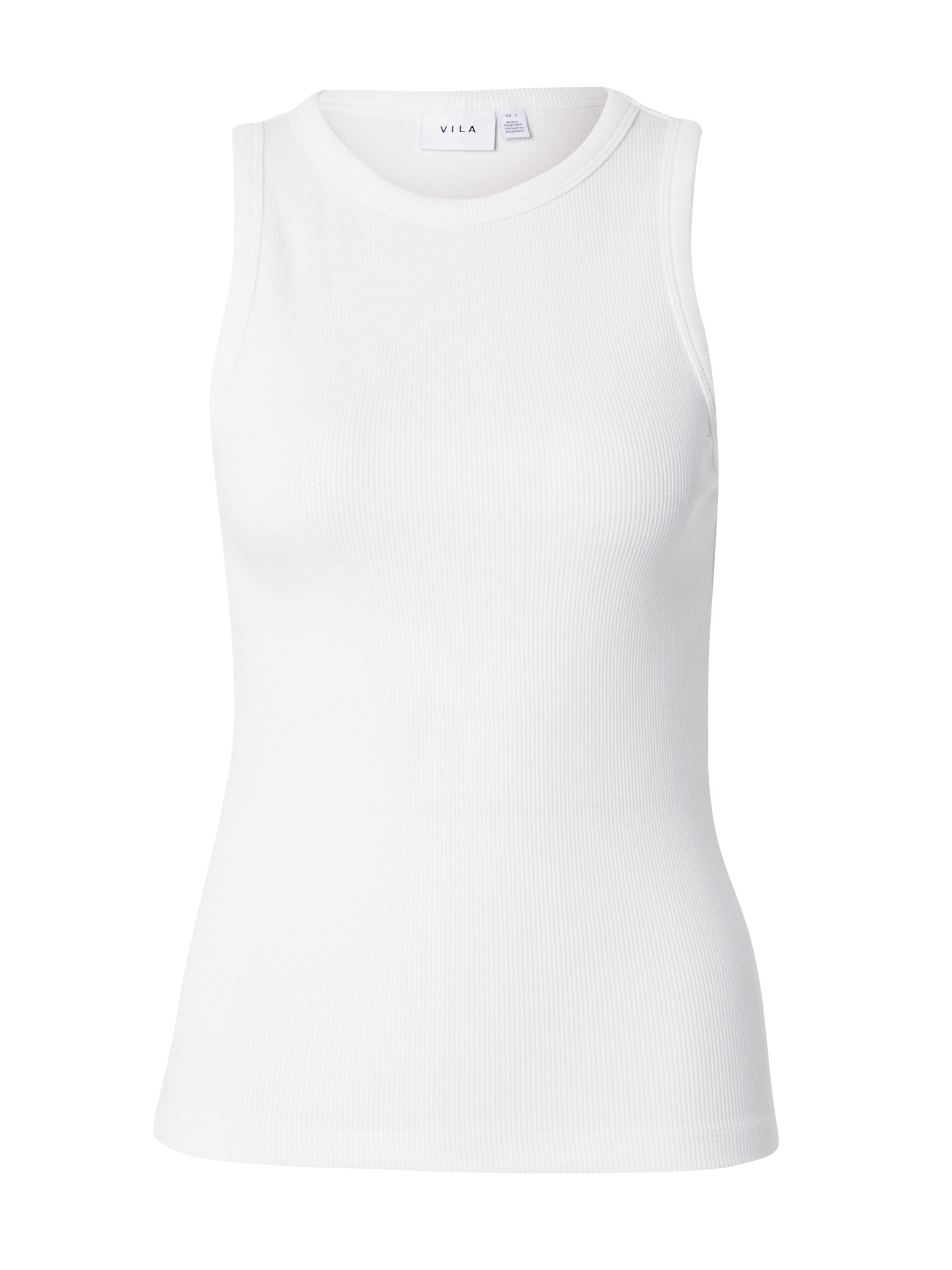 Haut 'Sola' VILA en blanc : devant