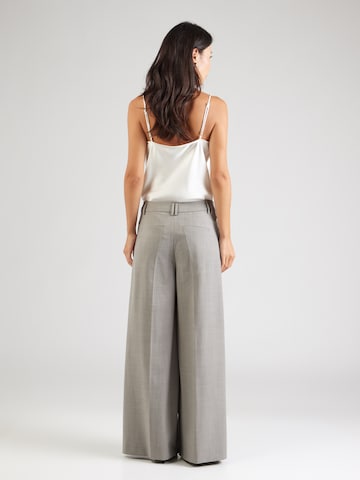 DRYKORN - Pierna ancha Pantalón de pinzas 'AQUITE' en marrón