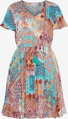 LASCANA Summer Dress in Mixed colors: front