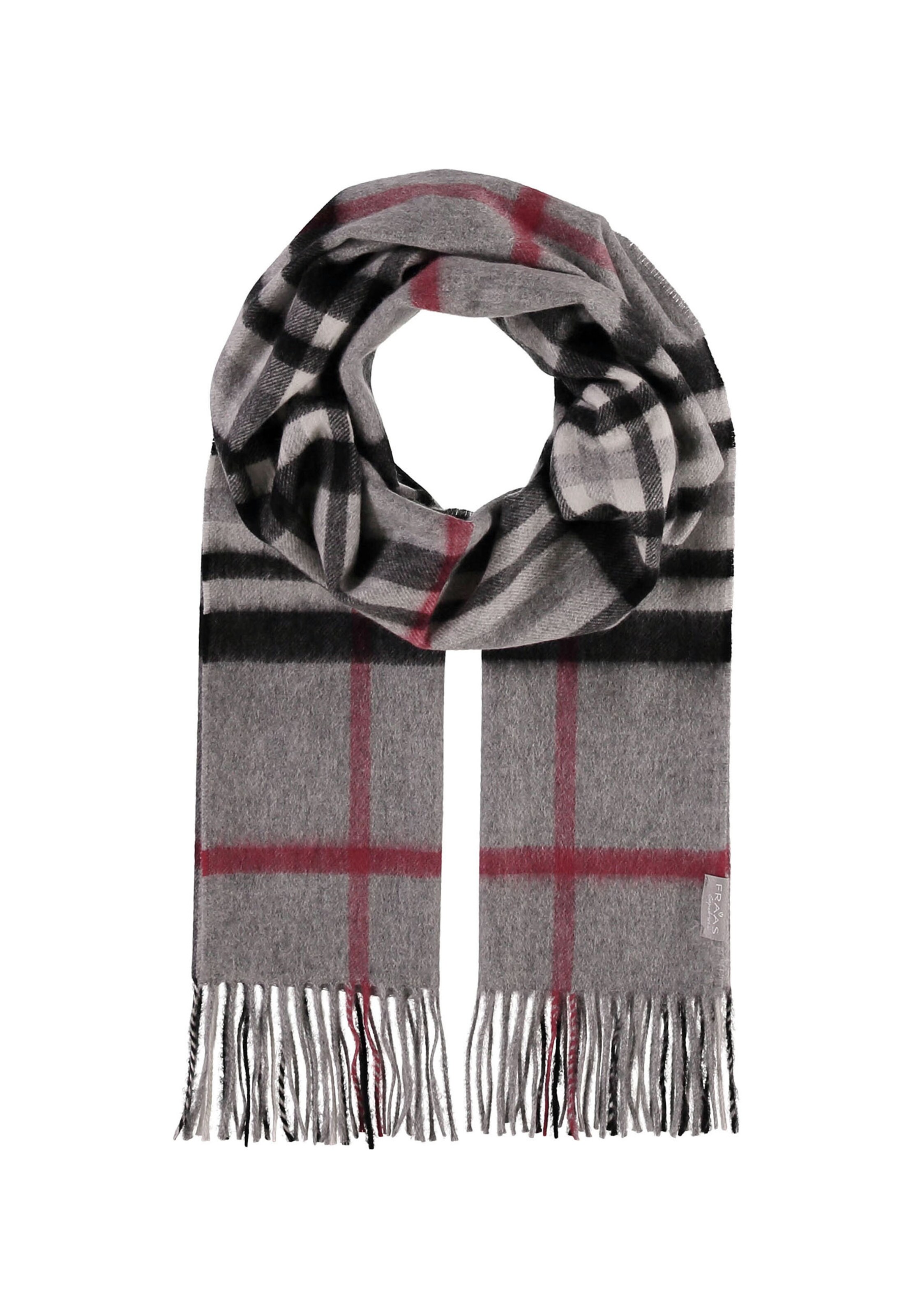 FRAAS Schal in Grau: Vorderseite