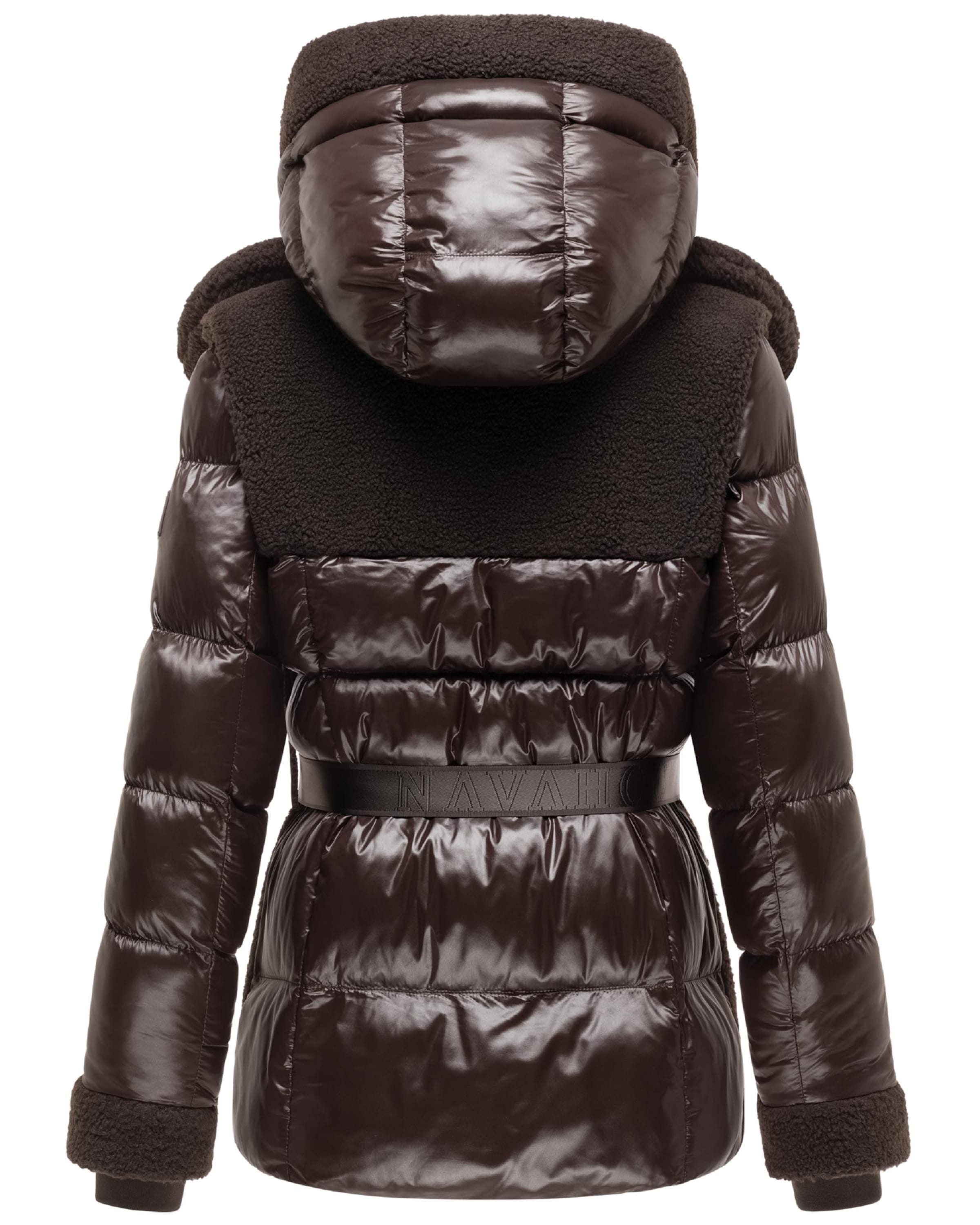 NAVAHOO Winterjas 'Kuschelhäschen 14' in Bruin