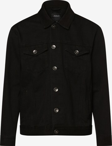 Aygill's Between-Season Jacket in Black: front