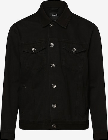 Aygill's Between-Season Jacket in Black: front