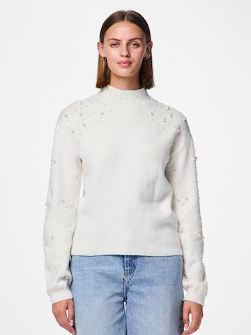 Pull-over 'PCRea' PIECES en blanc : devant