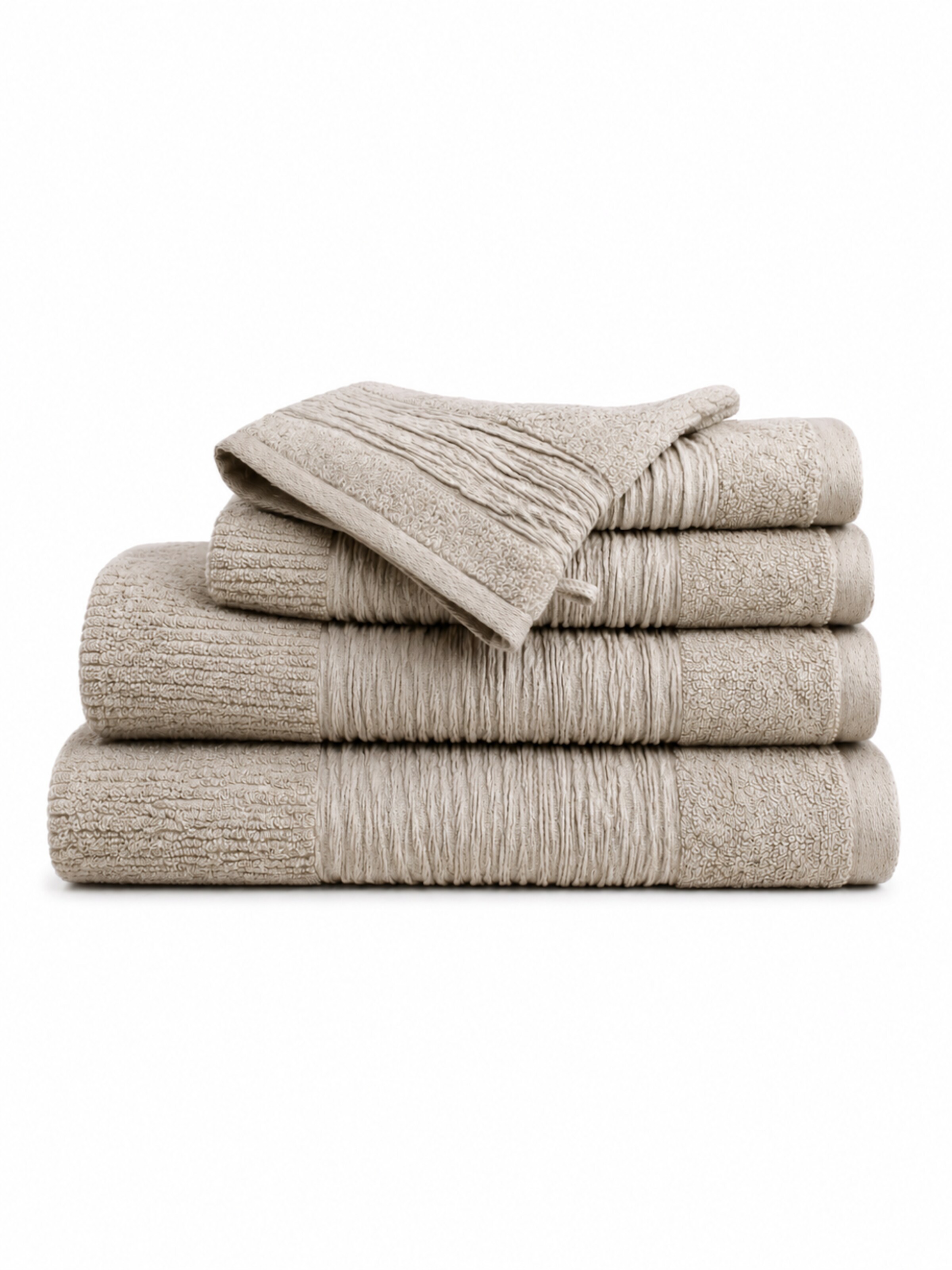 NEIPER Handdoek 'NATURE Nazaré' in Beige