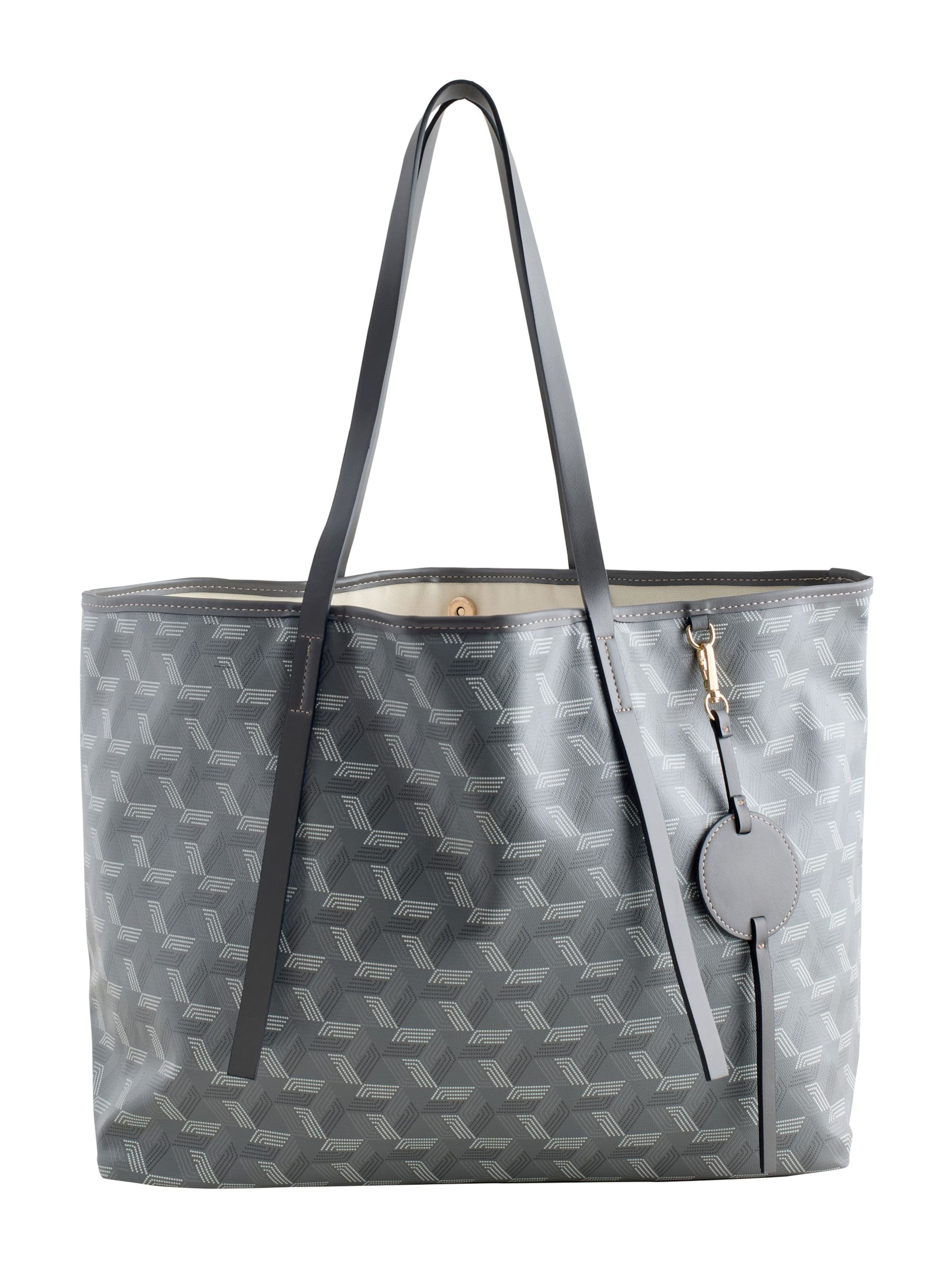 Shopper Next di colore grigio / antracite / nero / bianco, Visualizzazione prodotti