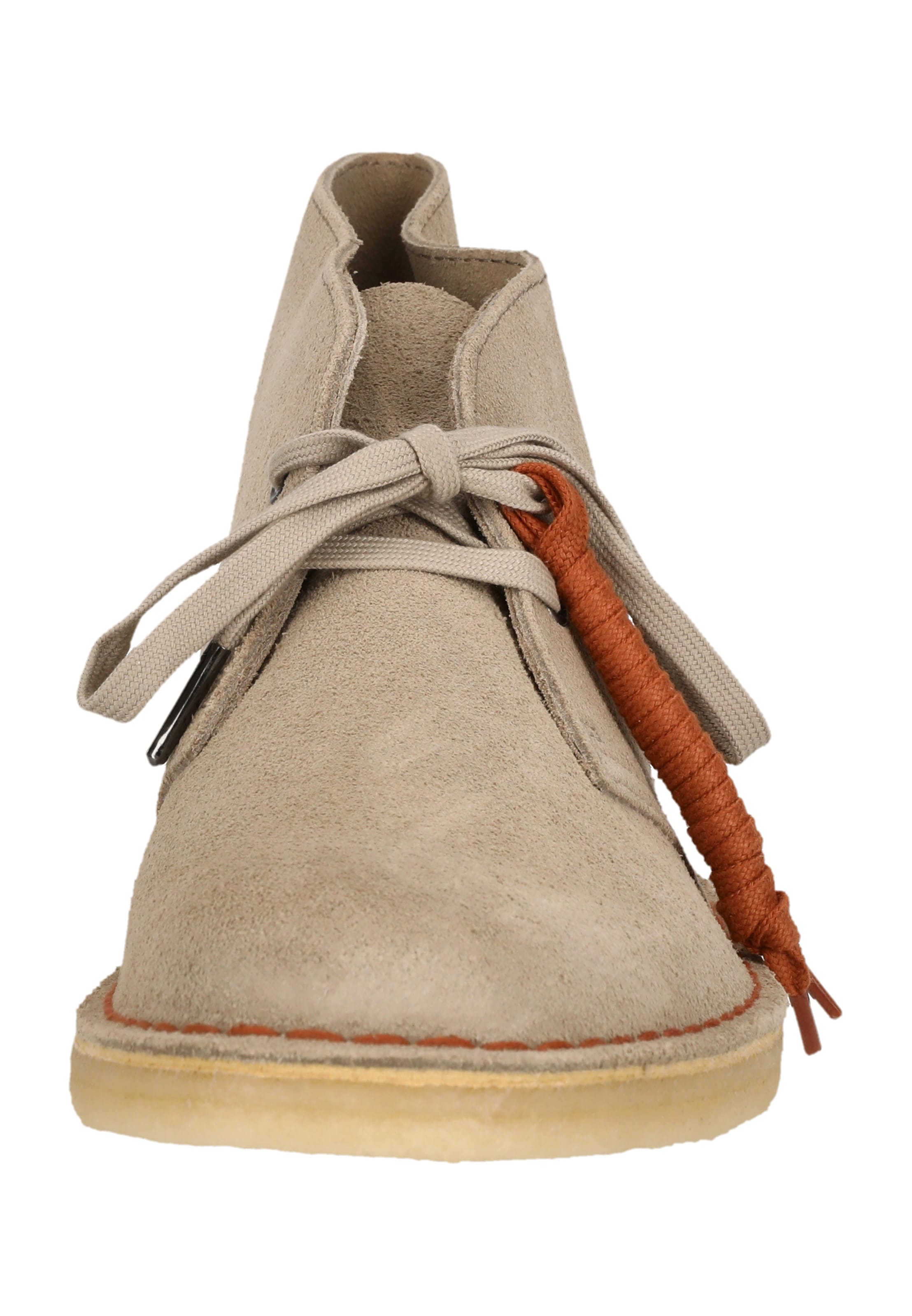 CLARKS Veterlaarzen 'Desert Boot Sand Suede' in Beige