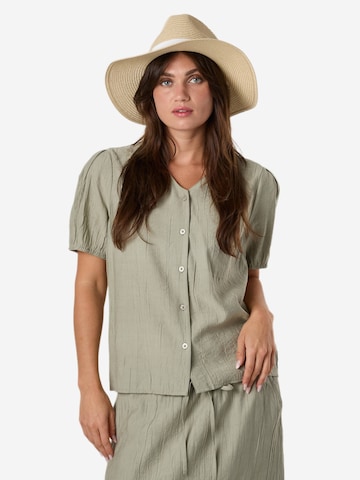 Camicia da donna 'Savannah' di Seaside in verde: frontale