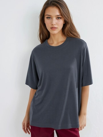 T-shirt Busem en gris : devant