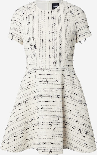 Suknelė 'Datarni1' iš BOSS, spalva – gelsvai pilka spalva / juoda, Prekių apžvalga