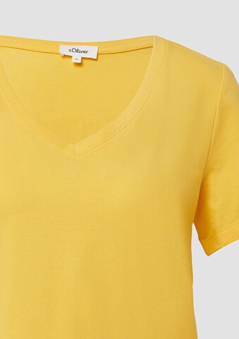 s.Oliver Shirt in Geel