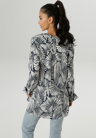 Aniston SELECTED Bluse in Grau