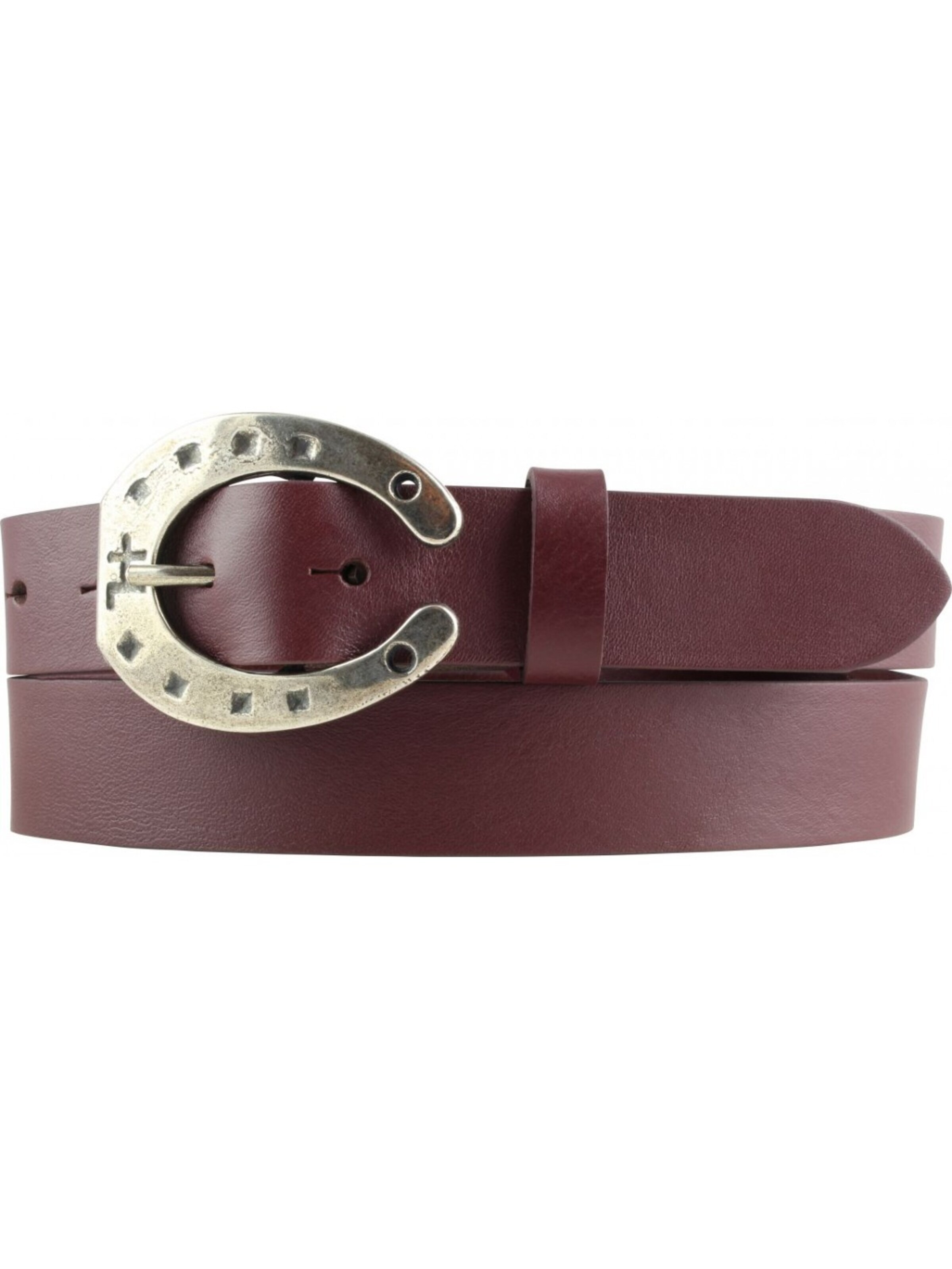 BELTINGER Belt 'Campobassoe' in Red: front