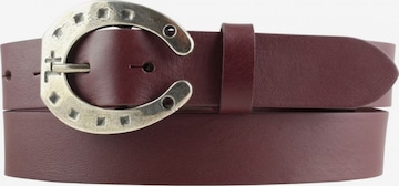 BELTINGER Belt 'Campobassoe' in Red: front