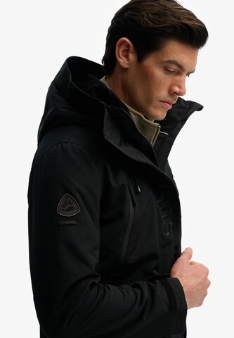 Superdry & Co Winter Parka in Black