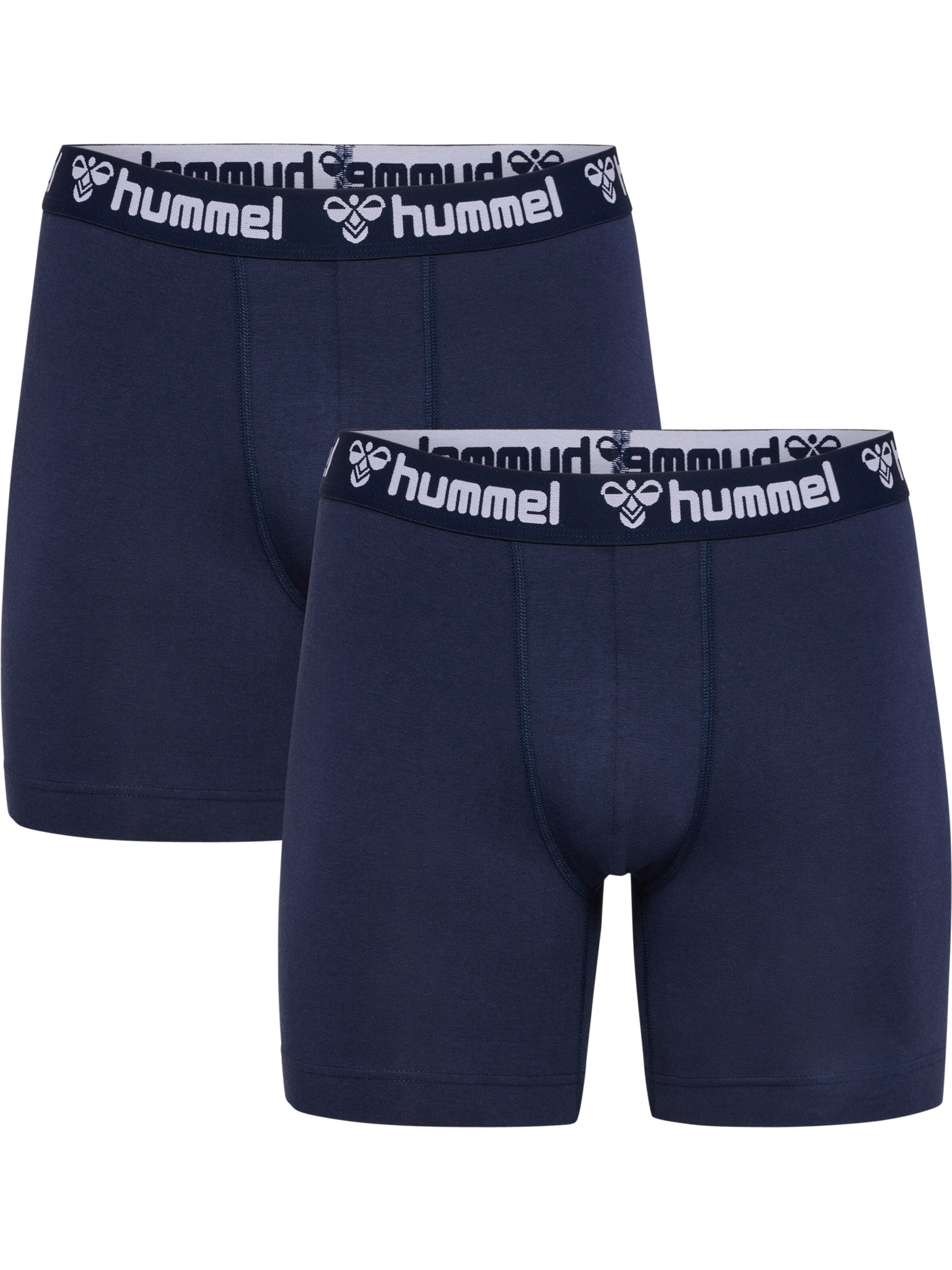 Boxers Hummel en bleu : devant