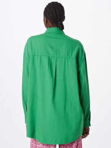 Monki Блузка в Зеленый