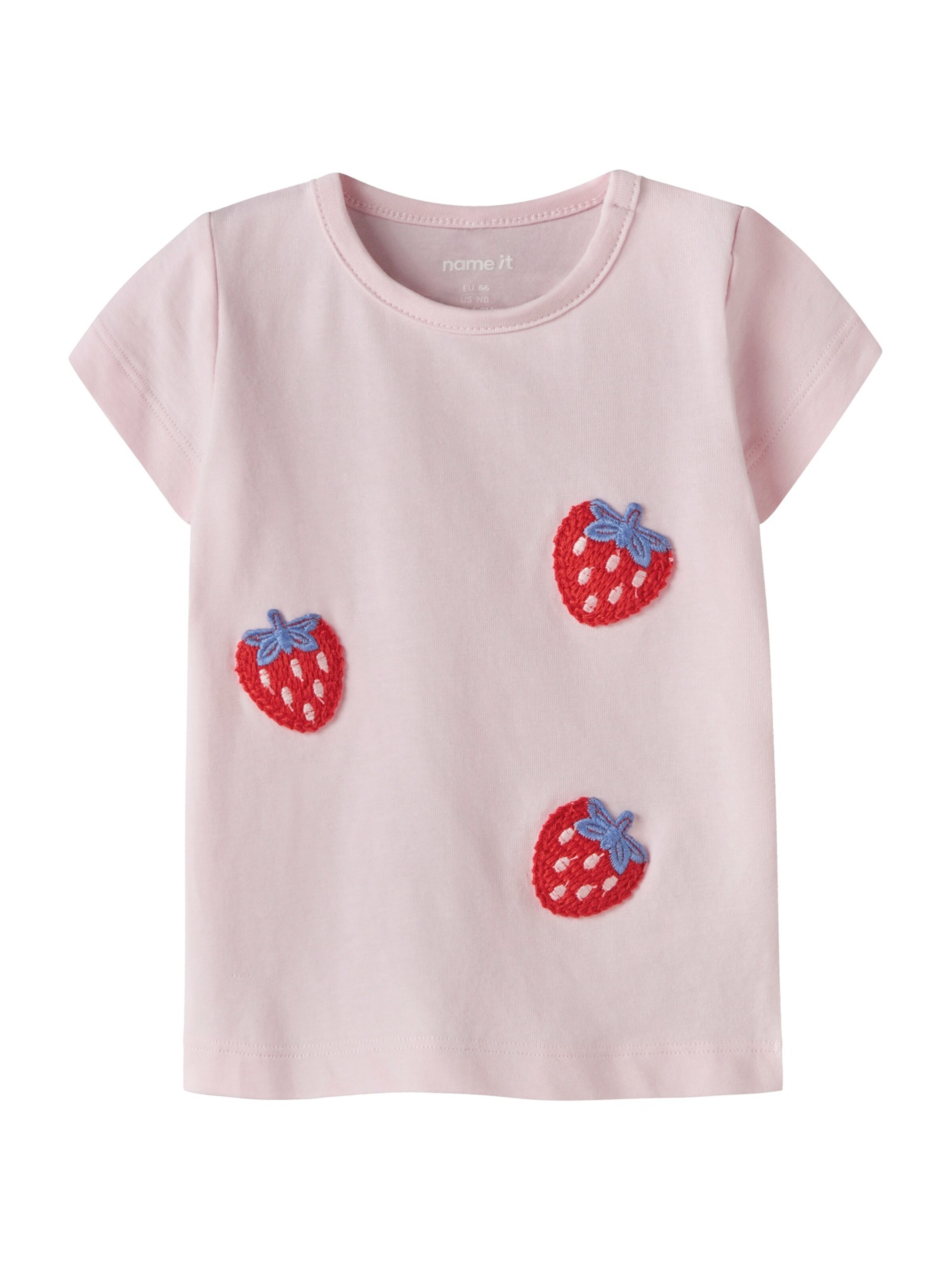NAME IT T-Shirt 'NBFJEANELLE' in Pink: Vorderseite