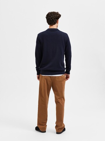 Pullover 'Hans' di SELECTED HOMME in blu