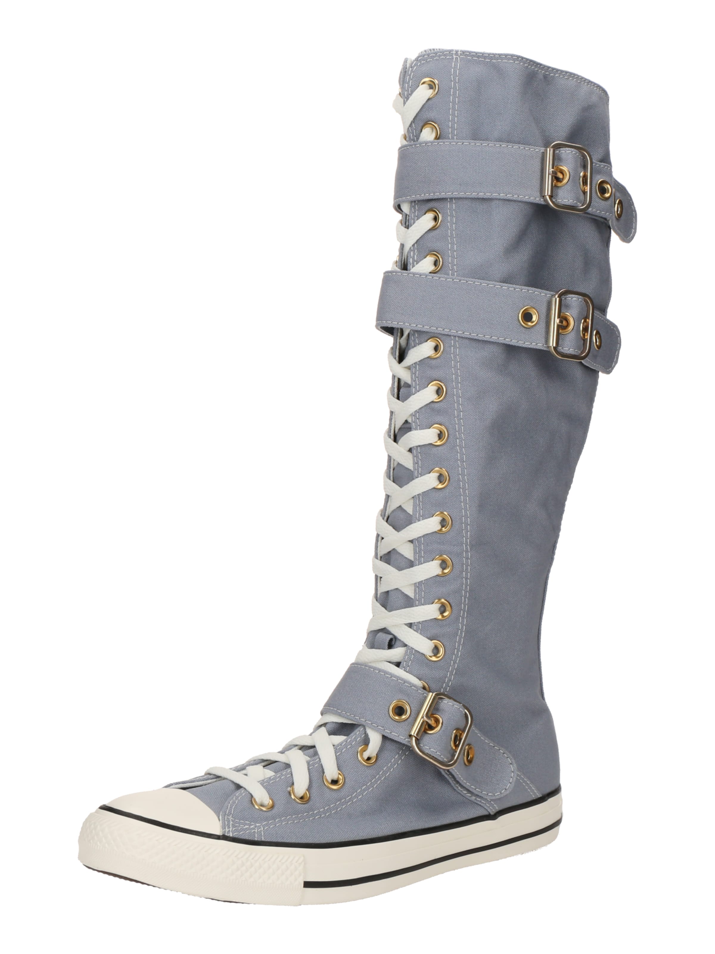 CONVERSE Кроссовки на платформе 'CTAS' в Синий: спереди