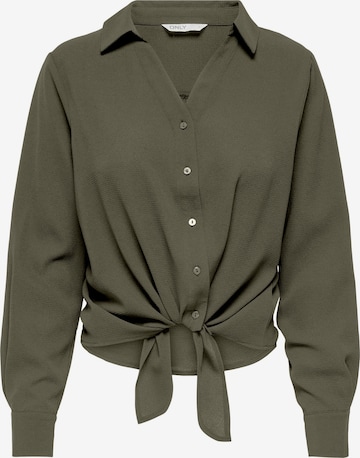 ONLY Blouse 'NOVA LUX' in Green: front