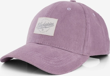 Blackskies Cap 'Cord' in Lila: Vorderseite