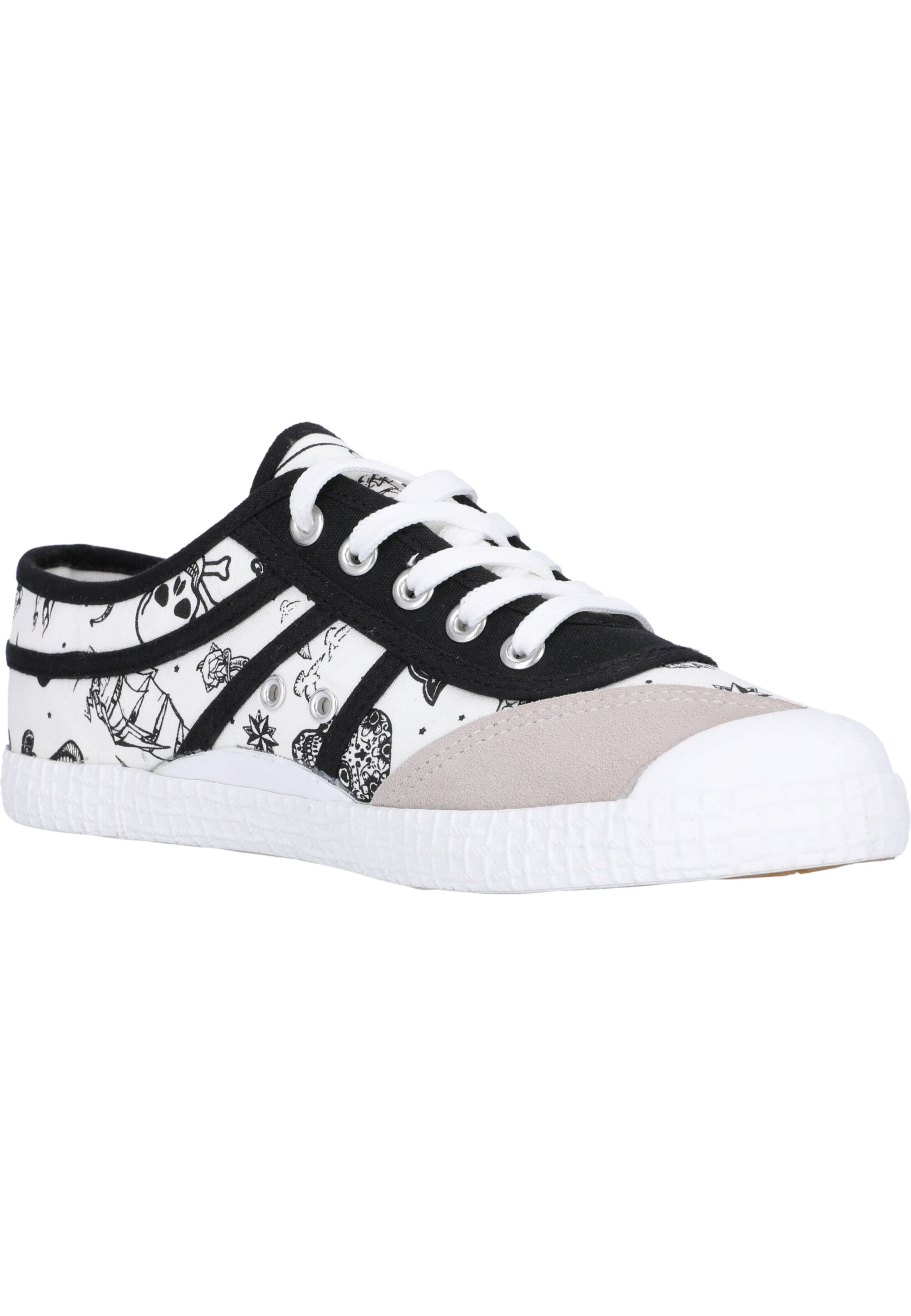 Frauen Sneaker KAWASAKI Sneaker 'Tattoo' in Weiß - UZ10996 Frauen Sneaker KAWASAKI Sneaker 'Tattoo' in Weiß - UZ10996
