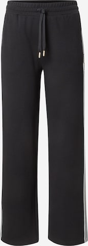 JOOP! Wide Leg Housut 'Tahira' värissä musta: etupuoli