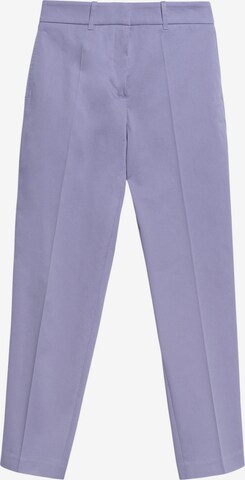 Regular Pantalon à pince 'WARMAAR' ARMEDANGELS en violet : devant