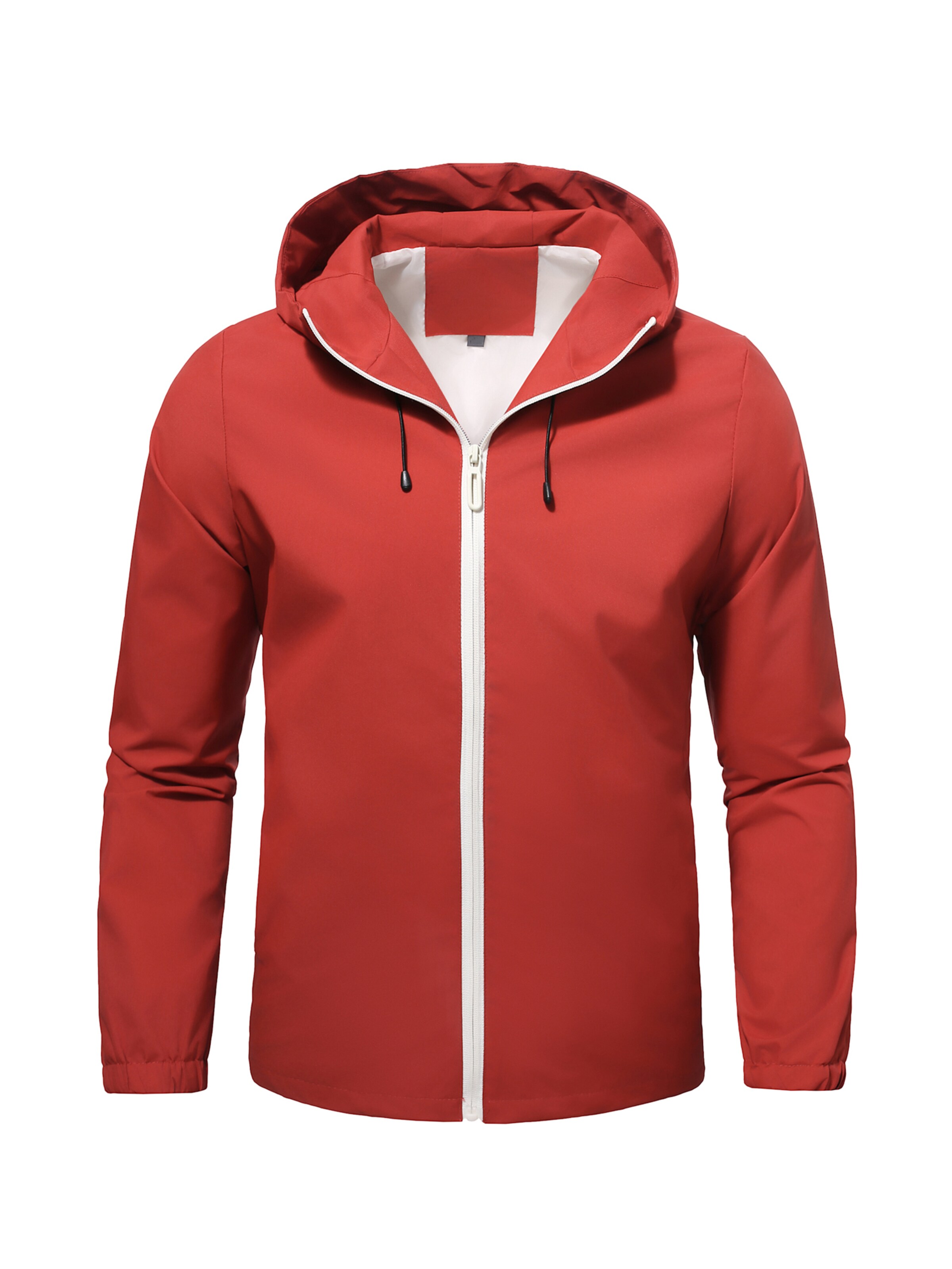 YOUTHUP Athletic Jacket 'Kombi' in Red: front