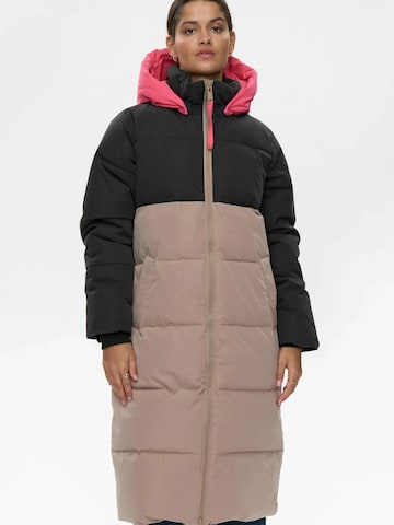 NÜMPH Wintermantel 'Triane' in Grijs: voorkant