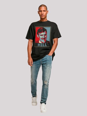 T-Shirt 'TV Times Jimmy Hill Sports Presenter' F4NT4STIC en noir