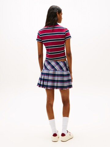 Tommy Jeans Majica 'ESSENTIAL' | rdeča barva