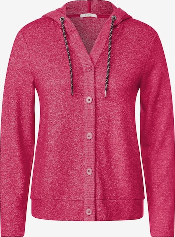 CECIL Knit Cardigan in Pink: front