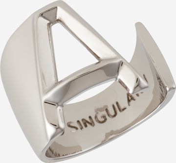 Singularu Ring i sølv: forside