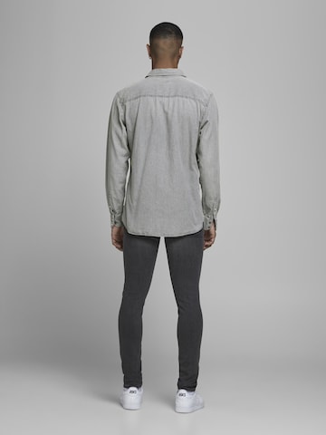 JACK & JONES Regular fit Overhemd 'Sheridan' in Grijs