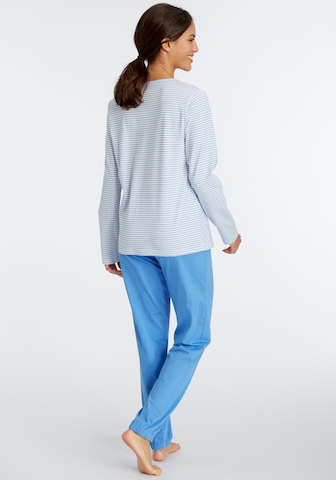 VIVANCE Pyjama 'Dreams' in Blau