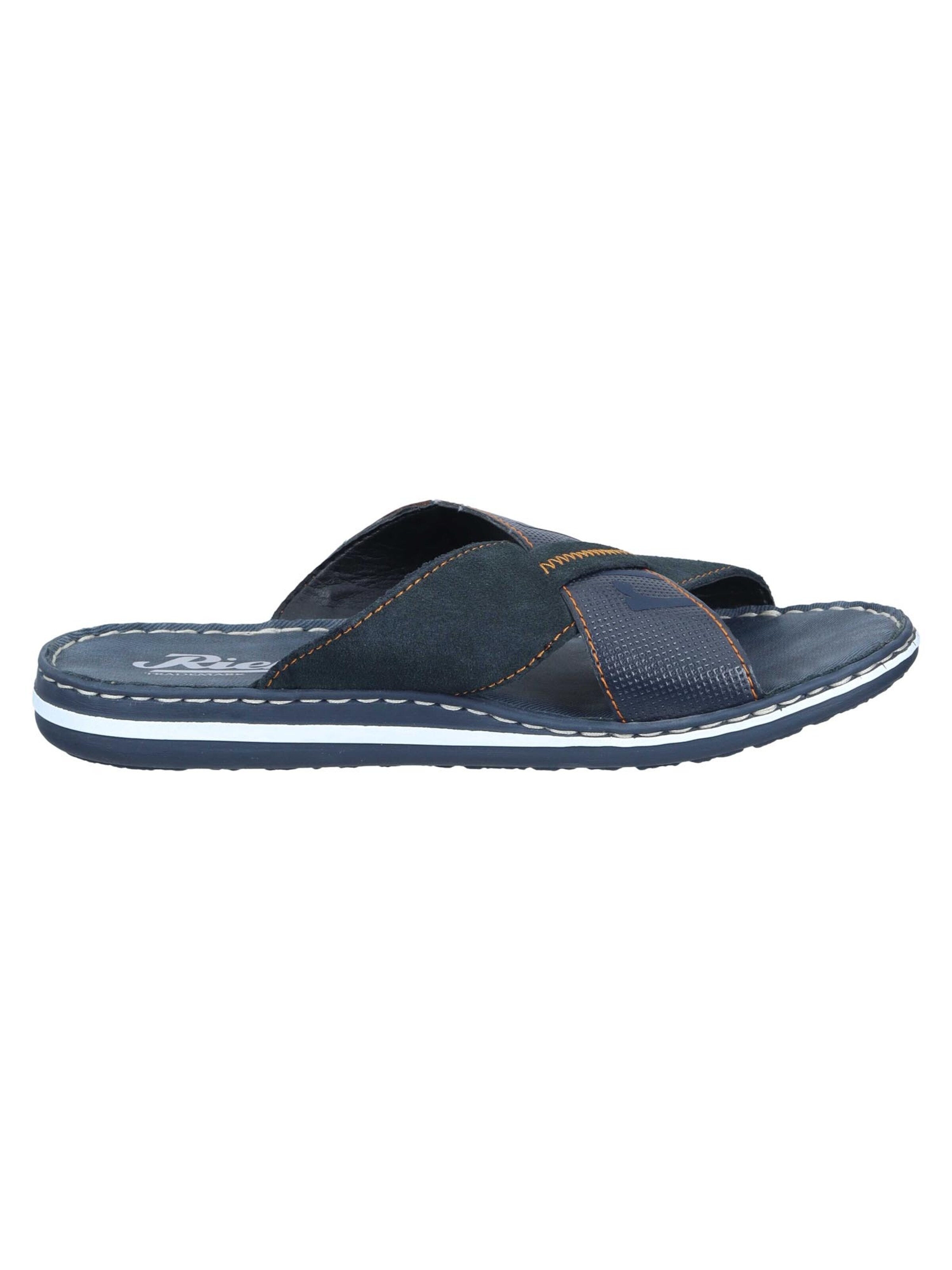 Rieker Muiltjes 'Basic' in Blauw