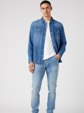 WRANGLER Regular fit Ing - kék