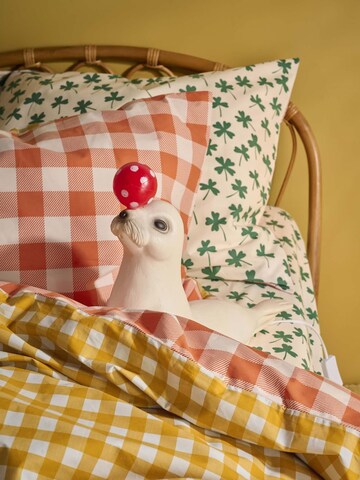 ESSENZA Duvet Cover 'Checking-In' in Orange