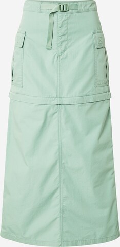 LEVI'S ® Rok 'Convertible Cargo Skirt' in Groen: voorkant