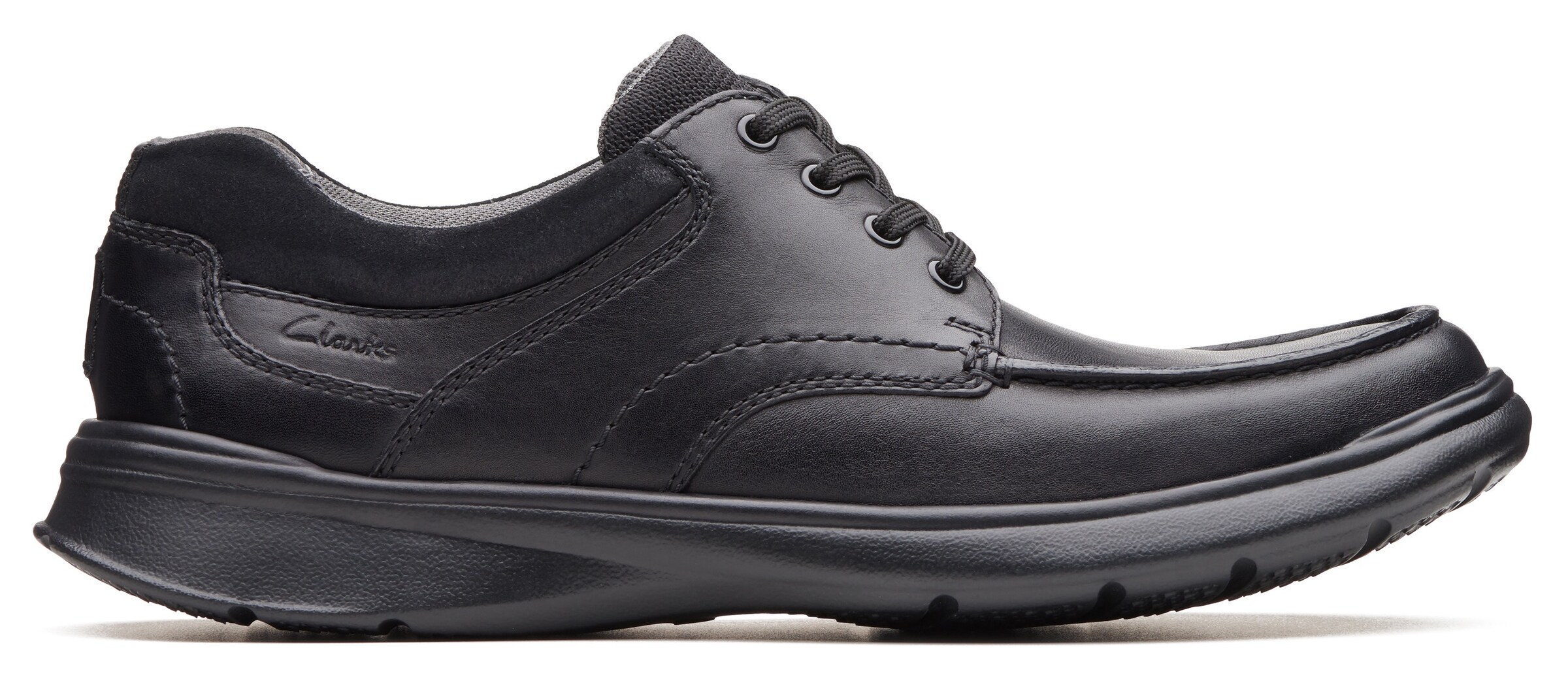 CLARKS Schnürschuh in Schwarz