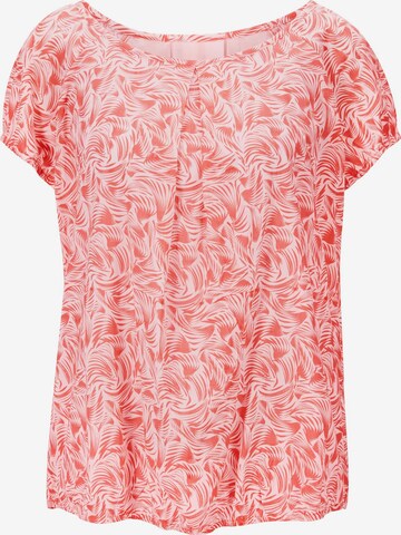 Camicia da donna di Linea Tesini by heine in rosso: frontale