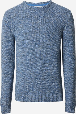 Pull-over BLEND en bleu : devant