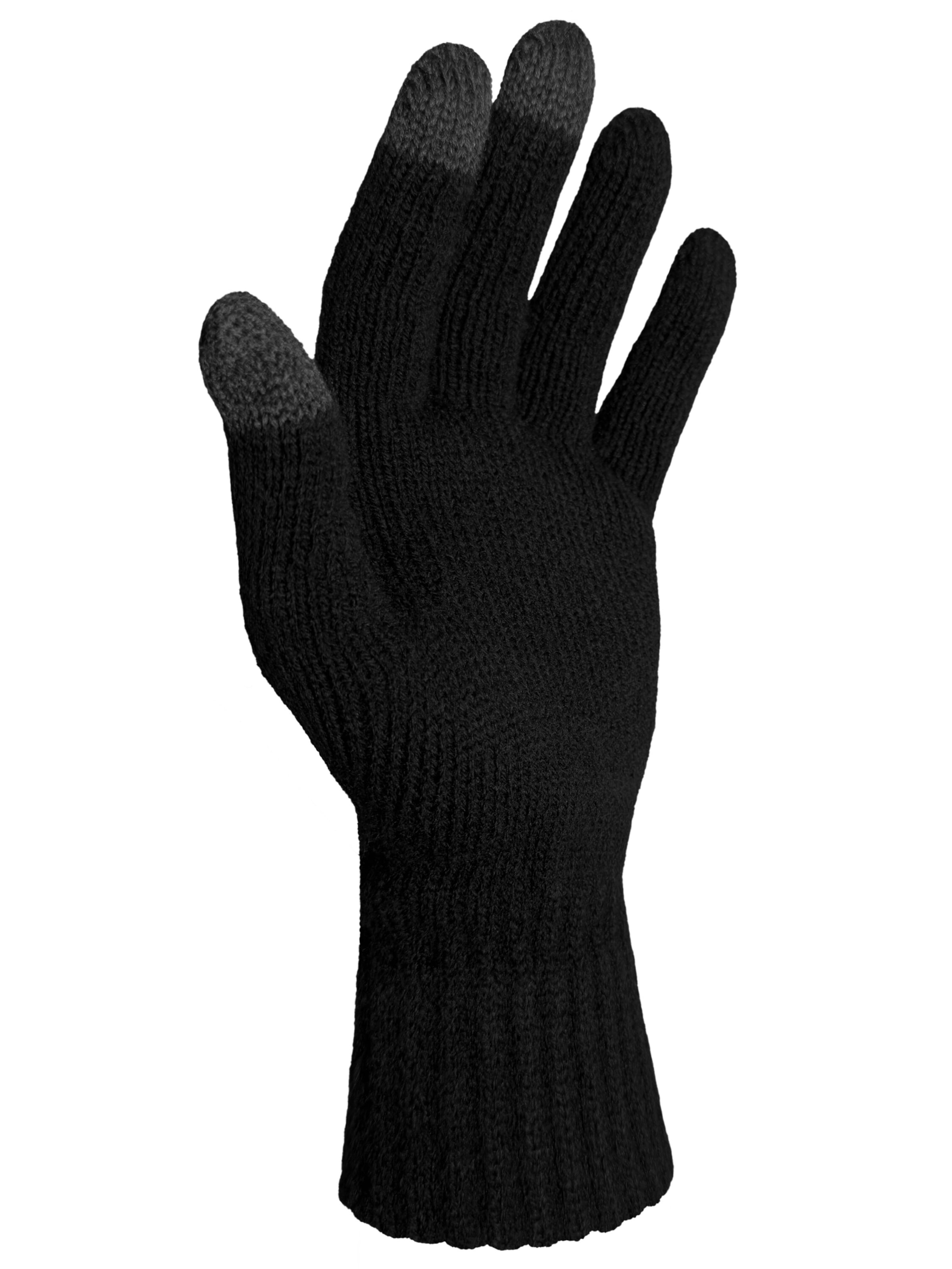 normani Full finger gloves in Black