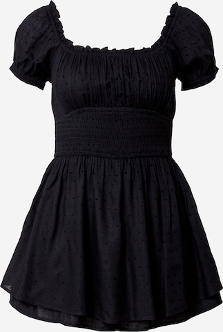 HOLLISTER Ολόσωμη φόρμα σε μαύρο: μπροστά