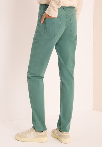 CECIL Slimfit Jeans in Grün