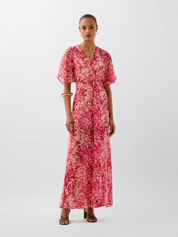 Scalpers Monet Print Dress ' ' in Pink: Vorderseite