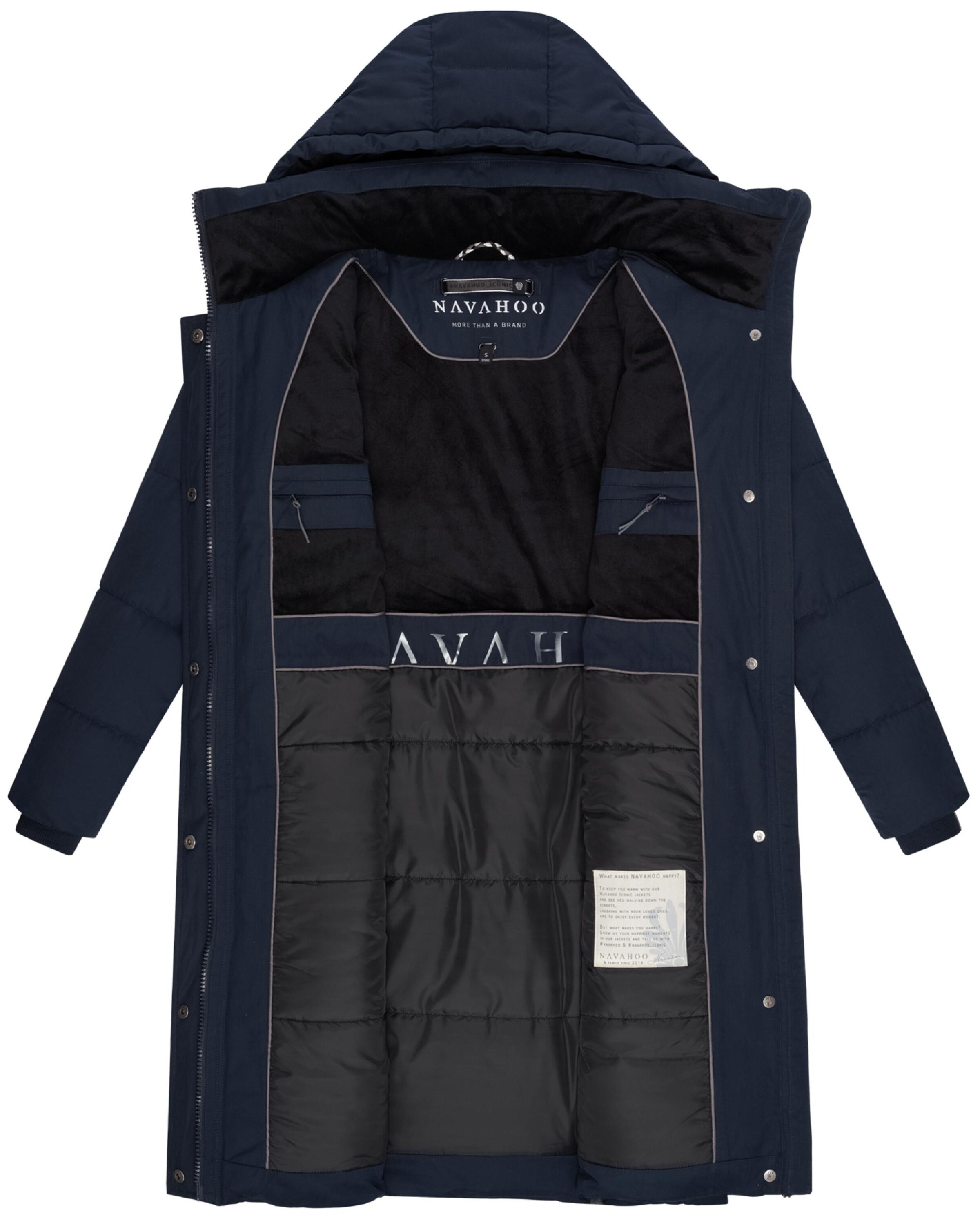 Cappotto invernale di NAVAHOO in blu